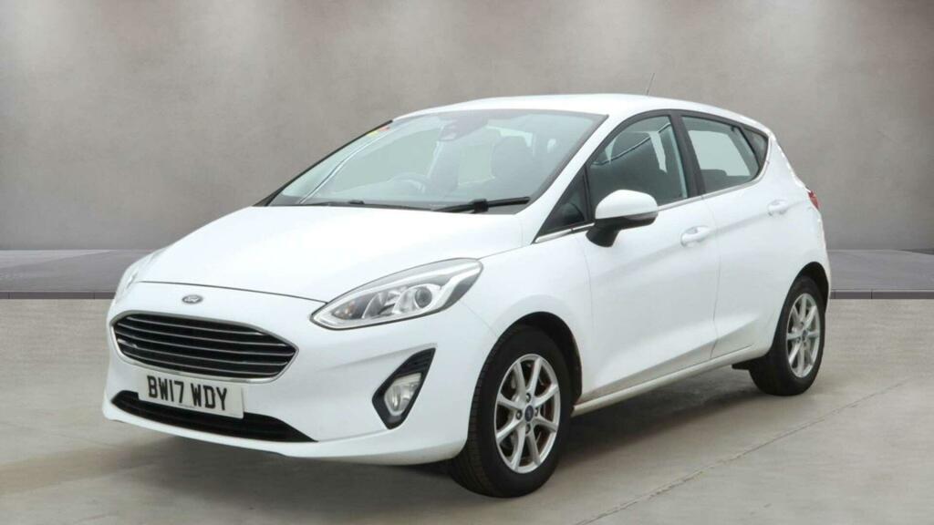Ford Fiesta Zetec BW17WDY White #5