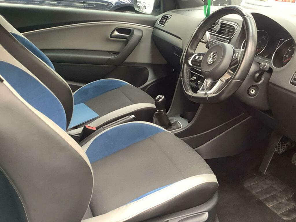 Volkswagen Polo 1.4 Tsi Act Bluegt Euro 6 Ss PL17BZH White #3