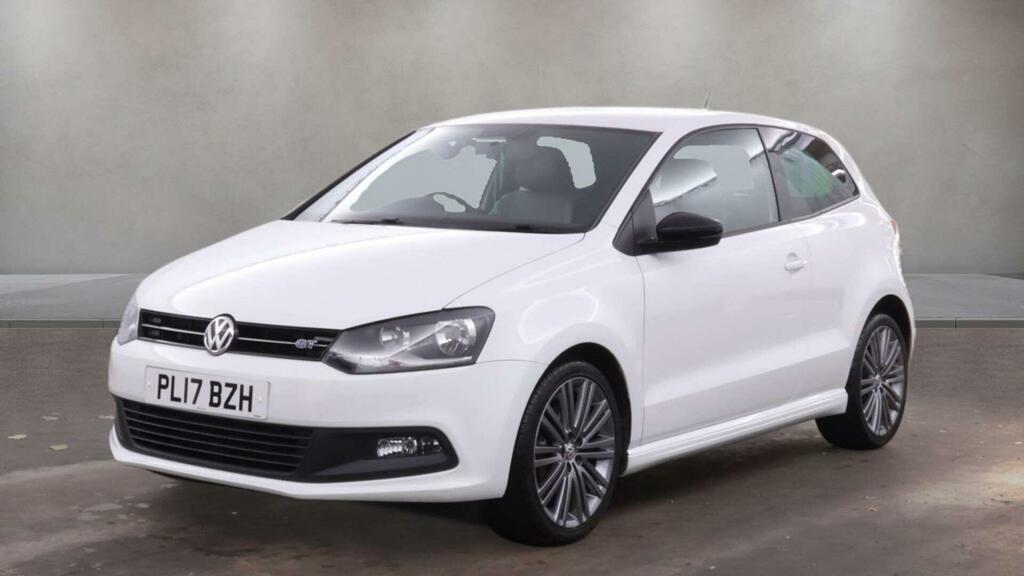 Volkswagen Polo 1.4 Tsi Act Bluegt Euro 6 Ss PL17BZH White #5