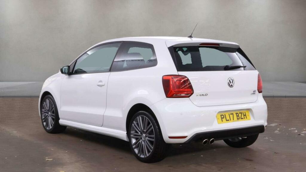 Volkswagen Polo 1.4 Tsi Act Bluegt Euro 6 Ss PL17BZH White #6