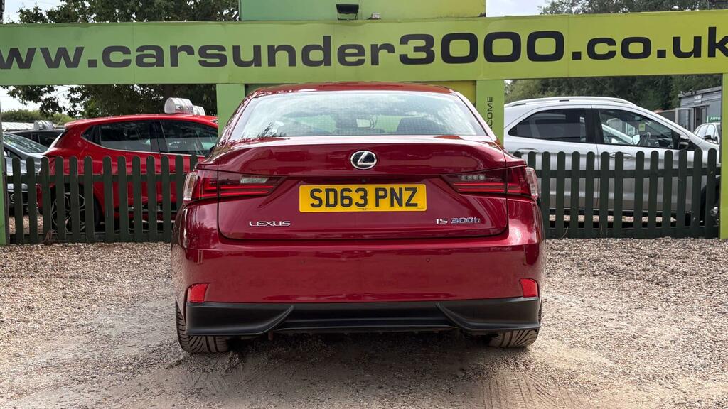 Lexus IS F Sport Red #5