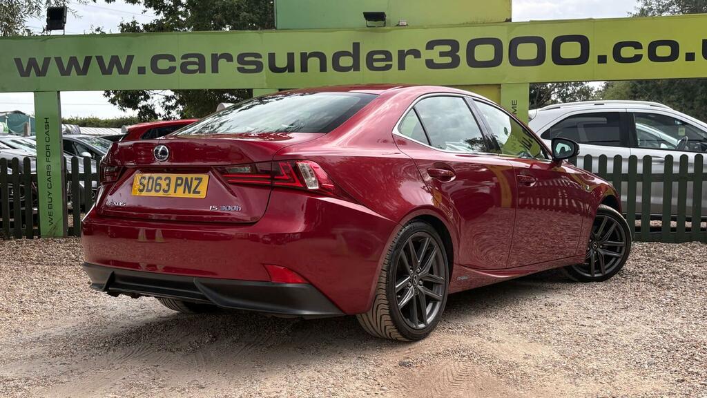 Lexus IS F Sport Red #4