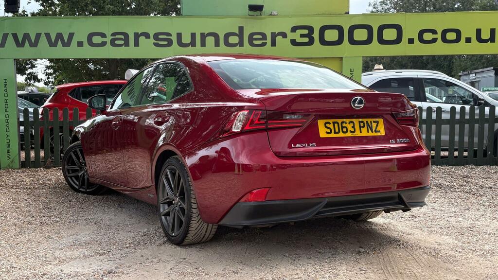 Lexus IS F Sport Red #6