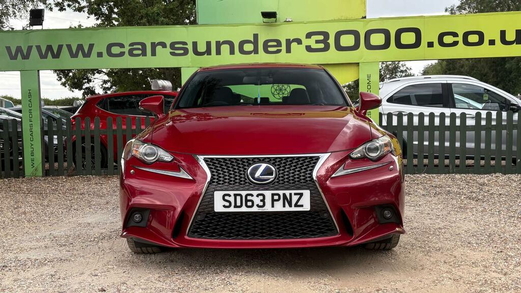 Lexus IS F Sport Red #2