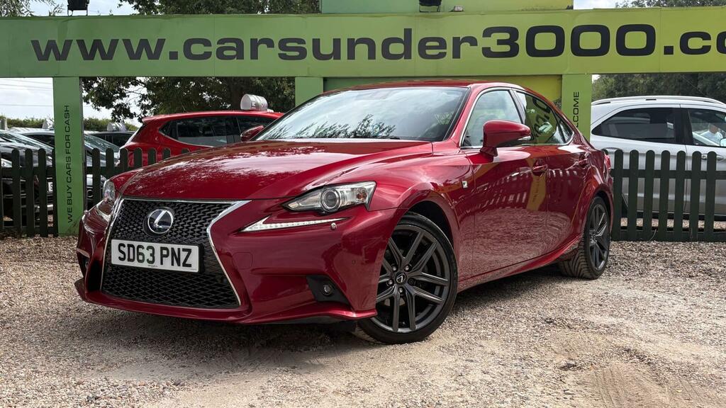 Lexus IS F Sport Red #3