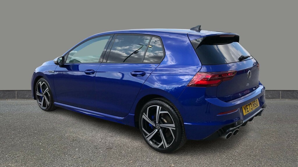 Volkswagen Golf 2.0 Tsi 320 R 4Motion Dsg YE73HSO Blue #4