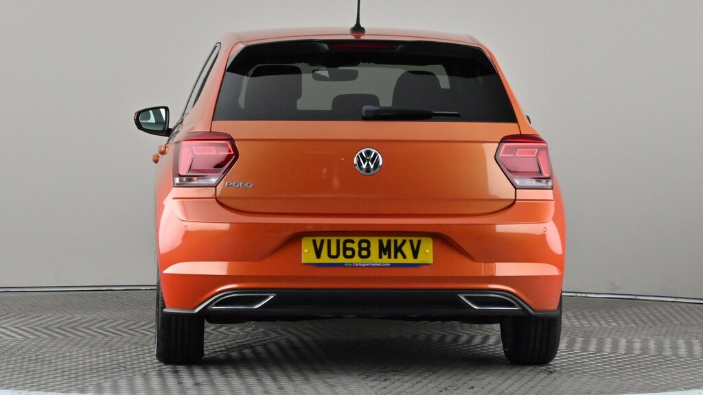 Volkswagen Polo 1.0 Tsi 115 R-line Dsg VU68MKV Orange #5