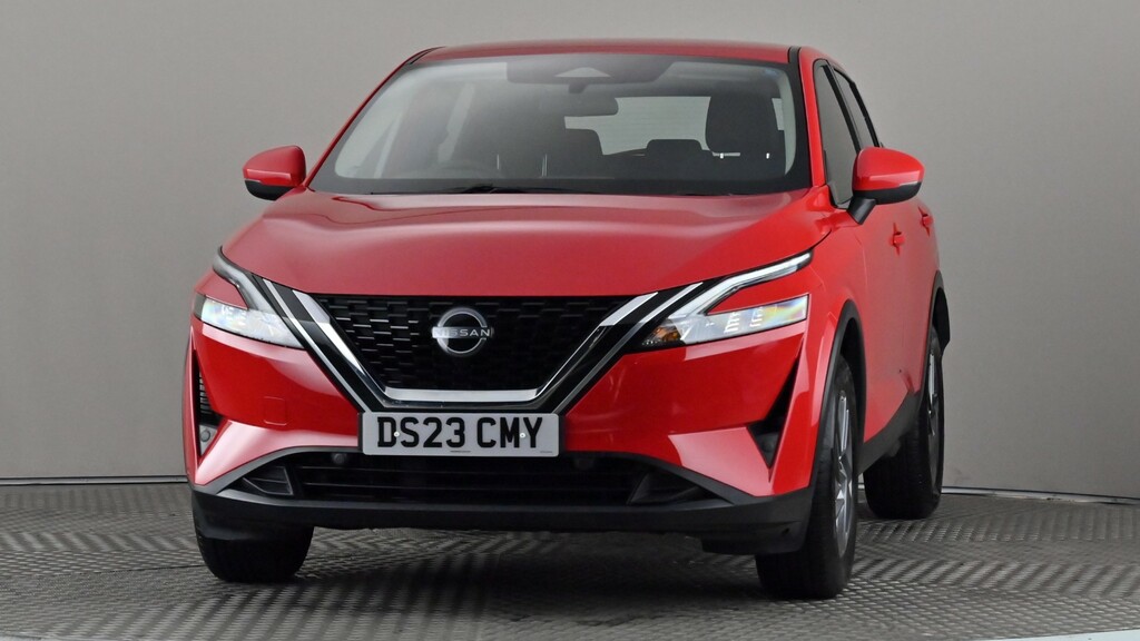 Nissan Qashqai 1.3 Dig-t Mh Acenta Premium DS23CMY Red #2