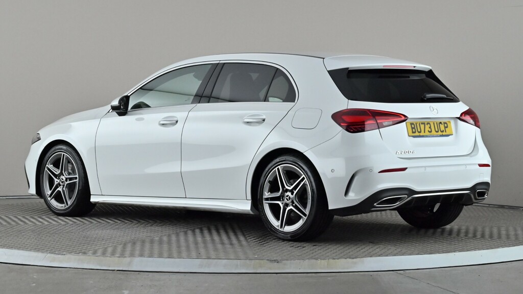 Mercedes-Benz A Class A200d Amg Line Executive BU73UCP White #4
