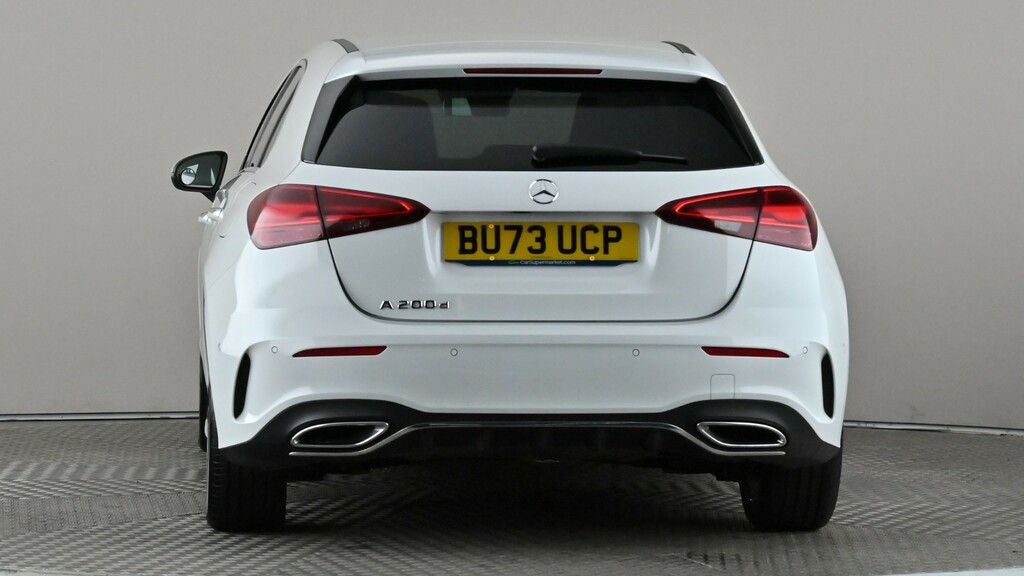 Mercedes-Benz A Class A200d Amg Line Executive BU73UCP White #5