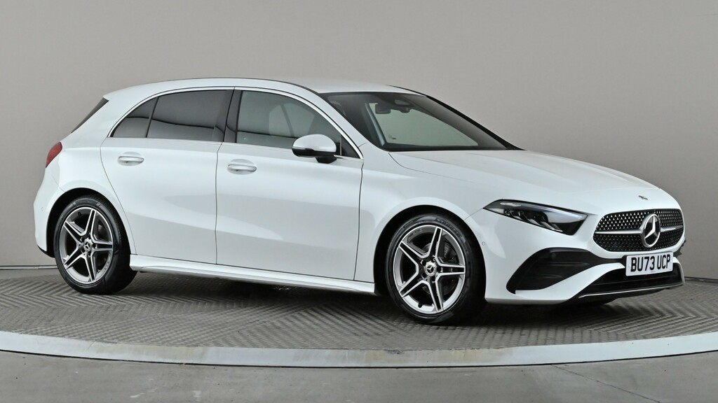 Mercedes-Benz A Class A200d Amg Line Executive BU73UCP White
