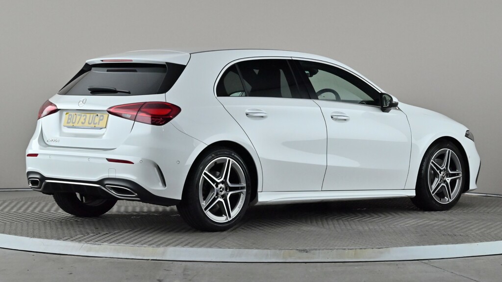 Mercedes-Benz A Class A200d Amg Line Executive BU73UCP White #6