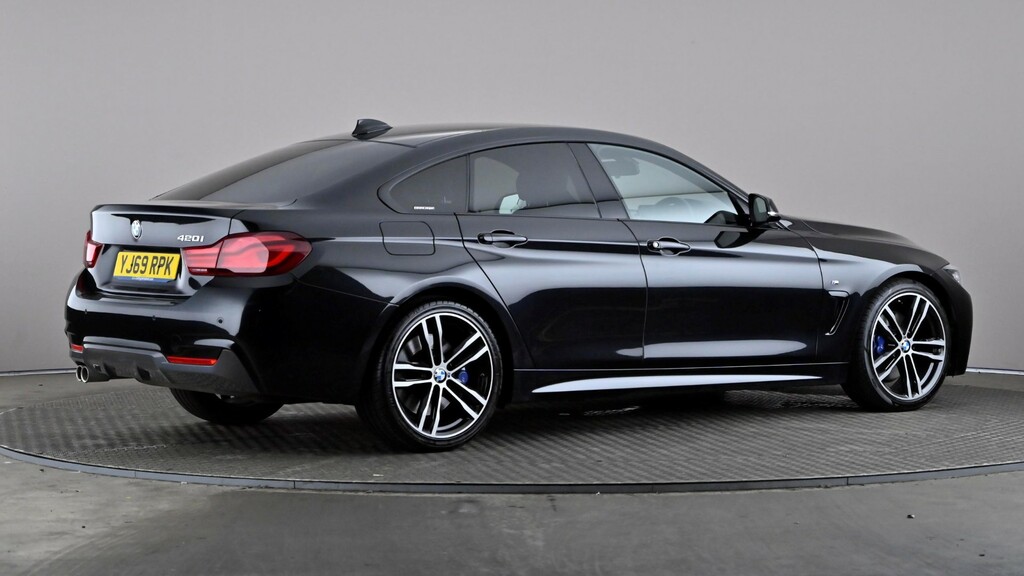 BMW 4 Series Gran Coupe 420I M Sport Plus Pack Black #6