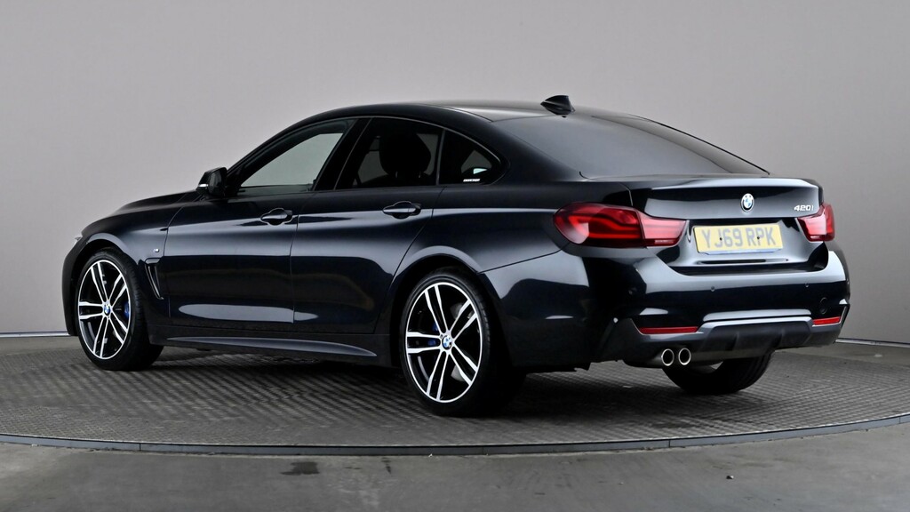 BMW 4 Series Gran Coupe 420I M Sport Plus Pack Black #4