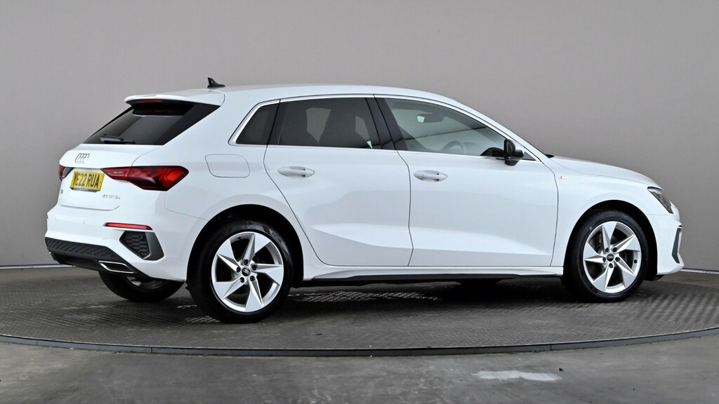 Audi A3 40 Tfsi E S Line S Tronic 17 Inch Alloy White #6