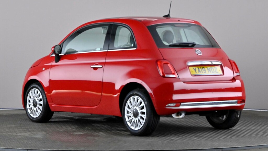 Fiat 500 1.2 Lounge Red #4
