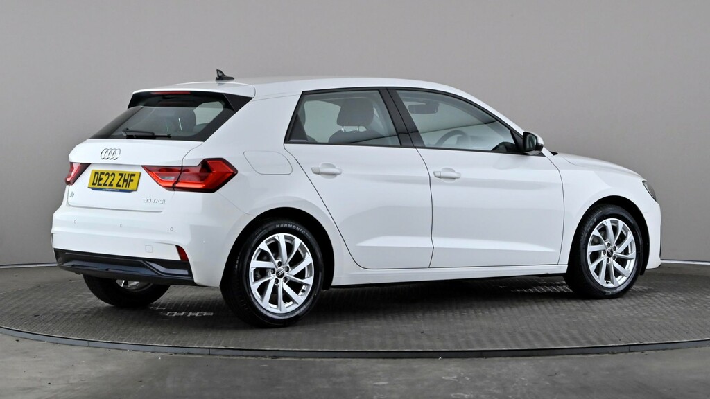Audi A1 30 Tfsi 110 Sport S Tronic DE22ZHF White #6