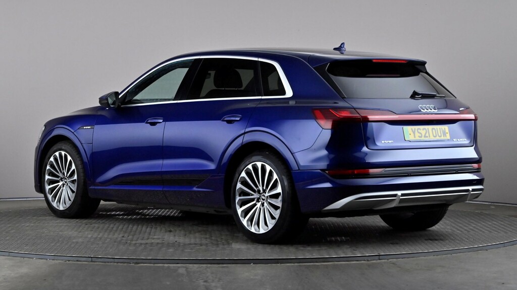 Audi E-tron 230Kw 50 Quattro 71Kwh S Line Blue #4