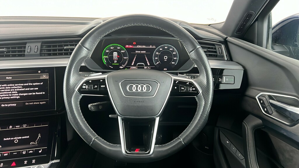 Audi E-tron 230Kw 50 Quattro 71Kwh Sport 22Kwch Grey #14