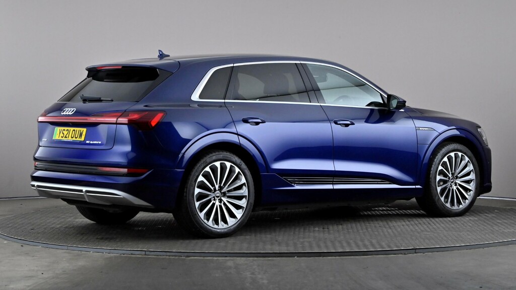 Audi E-tron 230Kw 50 Quattro 71Kwh S Line Blue #6
