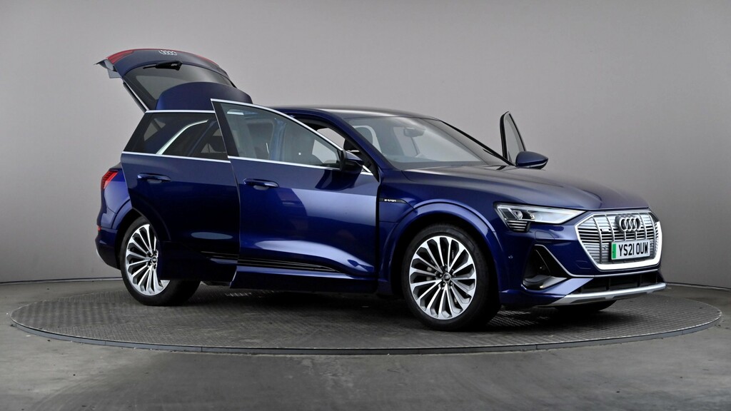 Audi E-tron 230Kw 50 Quattro 71Kwh Sport 22Kwch Grey #7