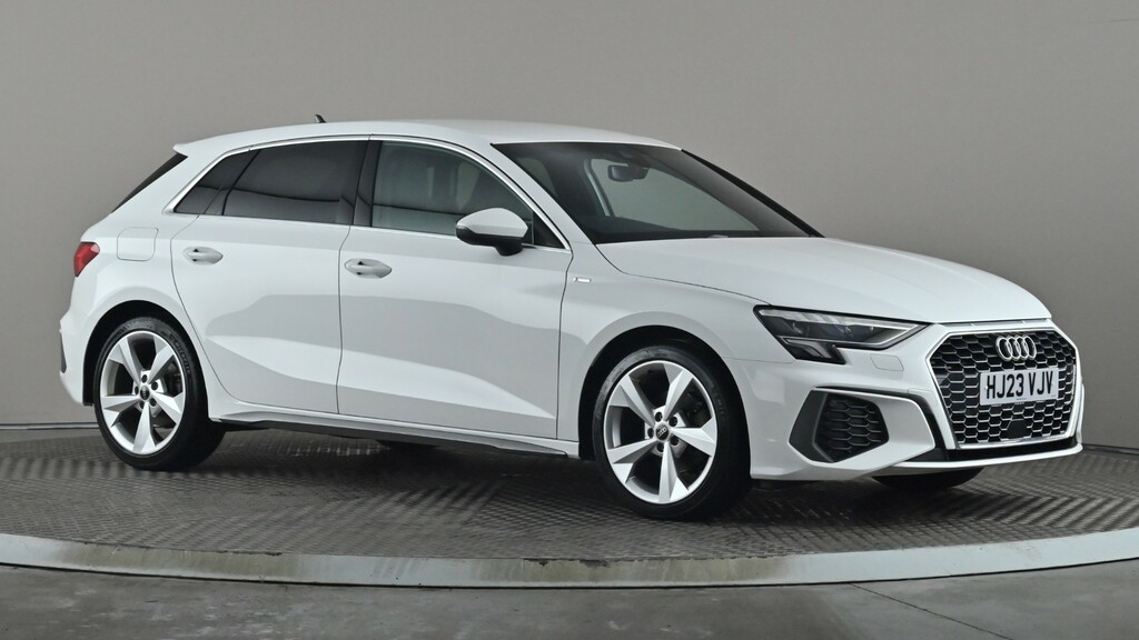 Audi A3 35 Tfsi S Line HJ23VJV White