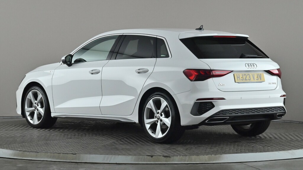 Audi A3 35 Tfsi S Line HJ23VJV White #4