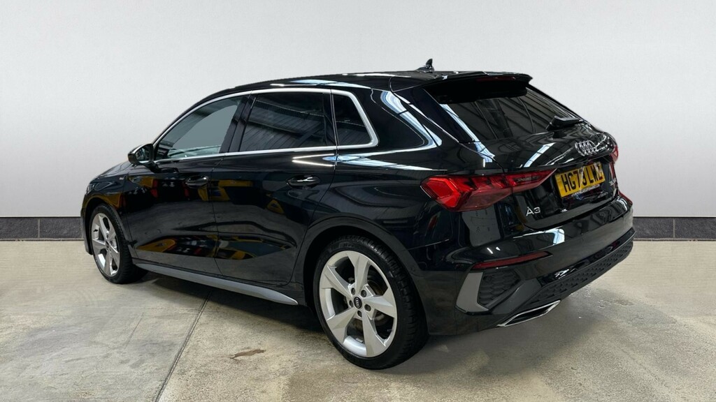 Audi A3 35 Tfsi S Line S Tronic HG73LWZ Black #4