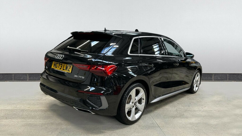 Audi A3 35 Tfsi S Line S Tronic HG73LWZ Black #6