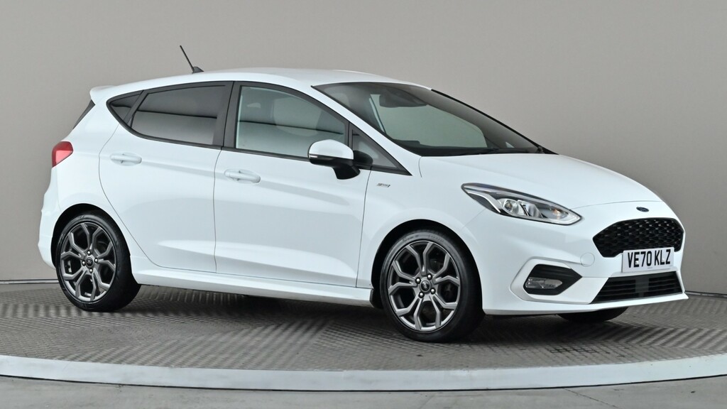 Ford Fiesta 1.0 Ecoboost Hybrid Mhev 125 St-line Edition White