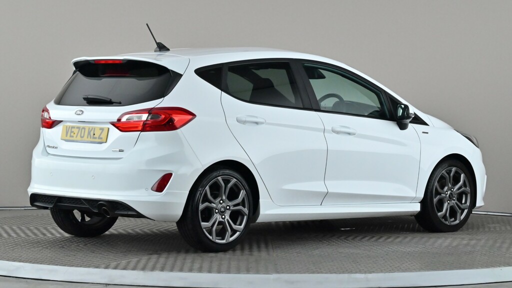 Ford Fiesta 1.0 Ecoboost Hybrid Mhev 125 St-line Edition White #6