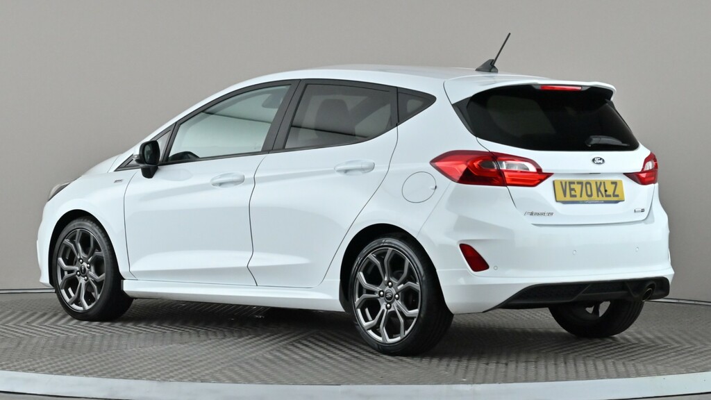 Ford Fiesta 1.0 Ecoboost Hybrid Mhev 125 St-line Edition White #4