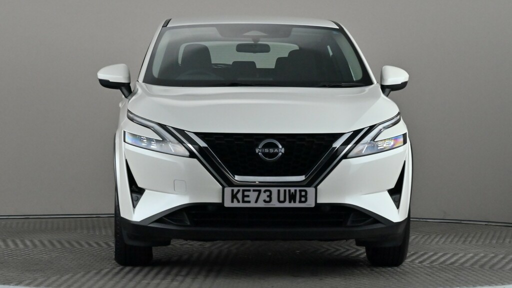 Nissan Qashqai 1.3 Dig-t Mh 158 Acenta Premium Xtronic White #2