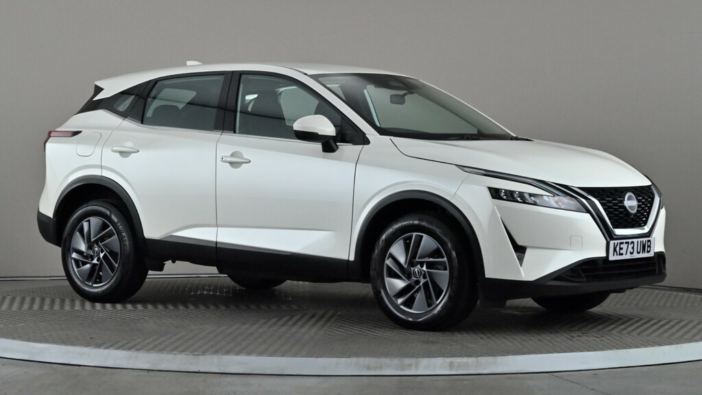 Nissan Qashqai 1.3 Dig-t Mh 158 Acenta Premium Xtronic White