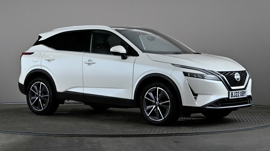 Nissan Qashqai 1.3 Dig-t Mh 158 Tekna Xtronic White