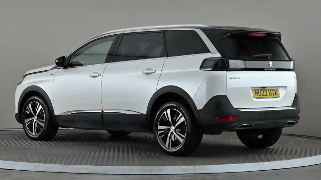 Peugeot 5008 1.2 Puretech Gt Eat8 7 Seats White #4