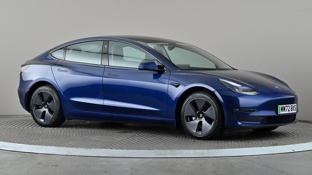 Tesla Model 3 Long Range Awd Blue