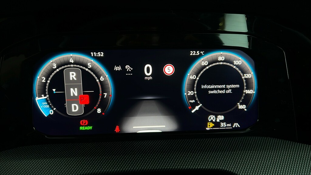Volkswagen Golf 1.5 Tsi R-line Hatchback Euro 6 Black #15