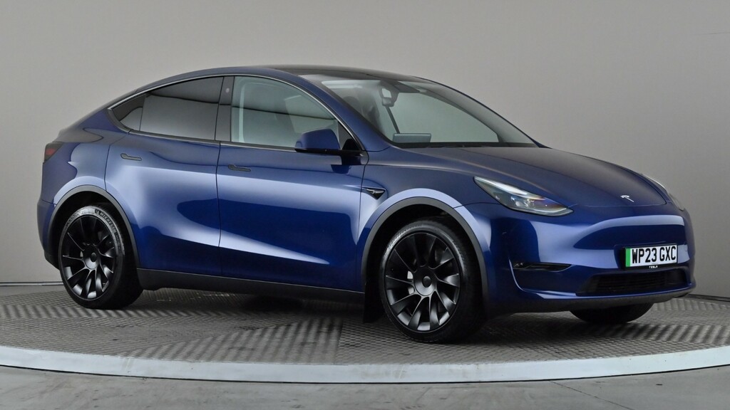 Tesla Model Y Long Range Awd Blue