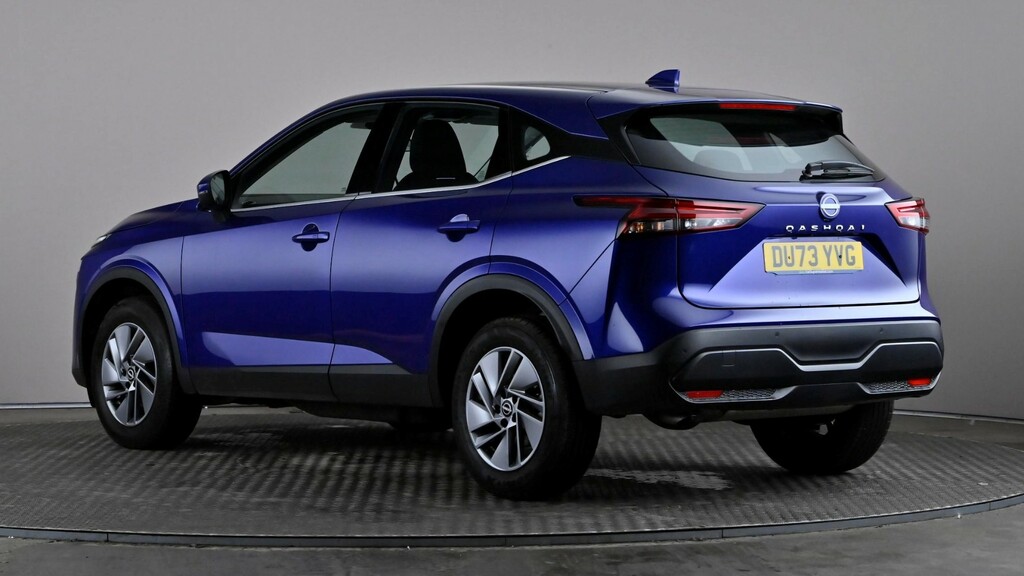 Nissan Qashqai 1.3 Dig-t Mh 158 Acenta Premium DU73YVG Blue #4