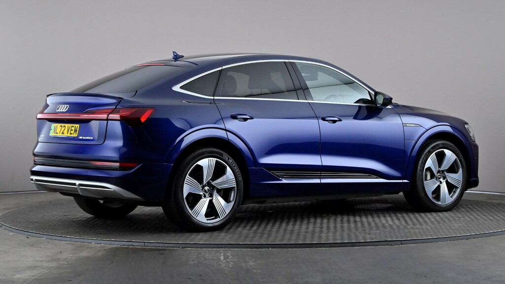 Audi E-tron 300Kw 55 Quattro 95Kwh S Line Blue #6