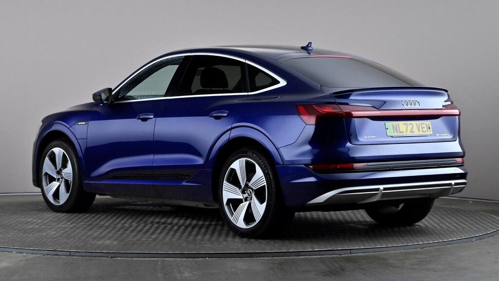 Audi E-tron 300Kw 55 Quattro 95Kwh S Line Blue #4