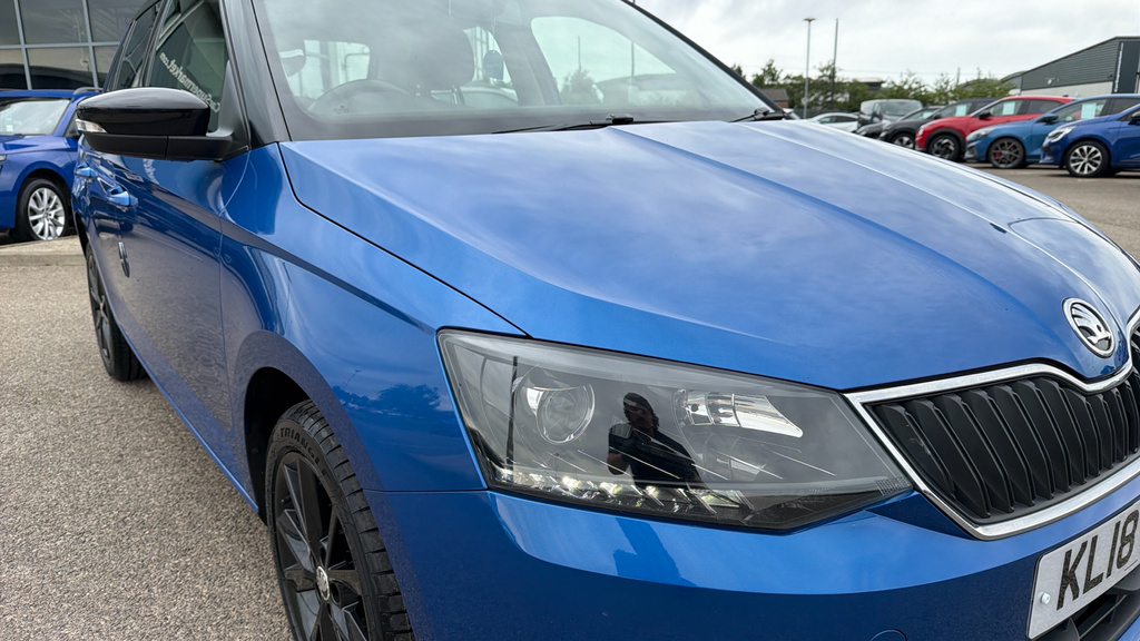 Skoda Fabia Estate 1.0 Tsi Monte Carlo 201818 Blue #9