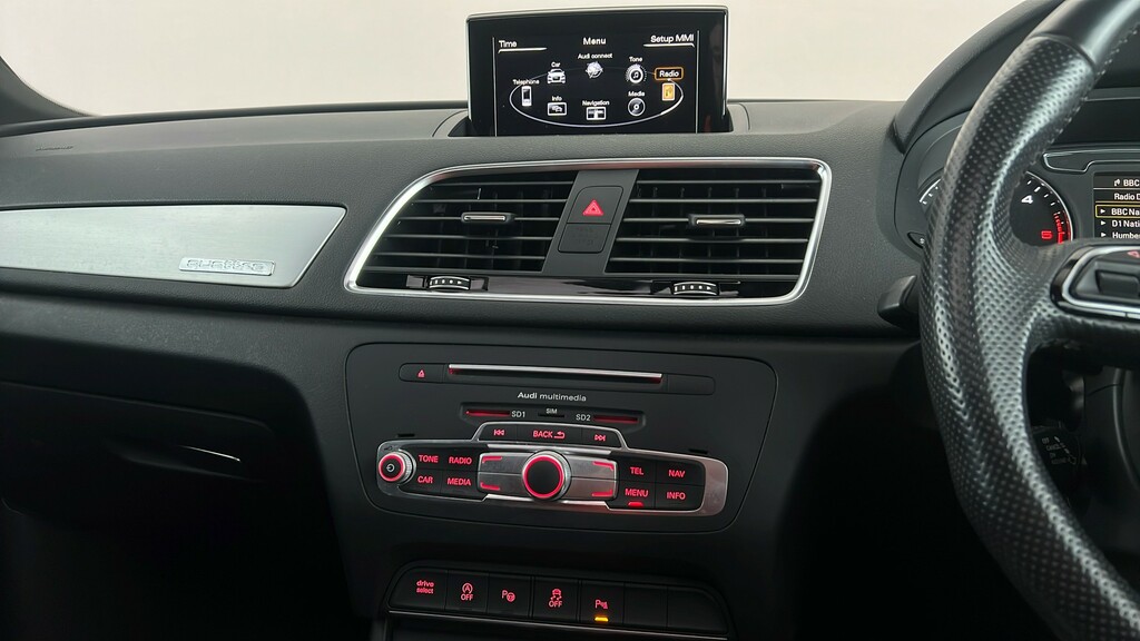 Audi Q3 2.0 Tdi Se Panroof Nav 35 Tax Ulez H Black #16