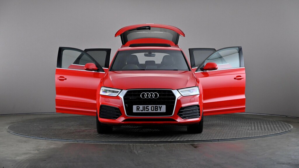 Audi Q3 2.0 Tdi Se Panroof Nav 35 Tax Ulez H Black #8