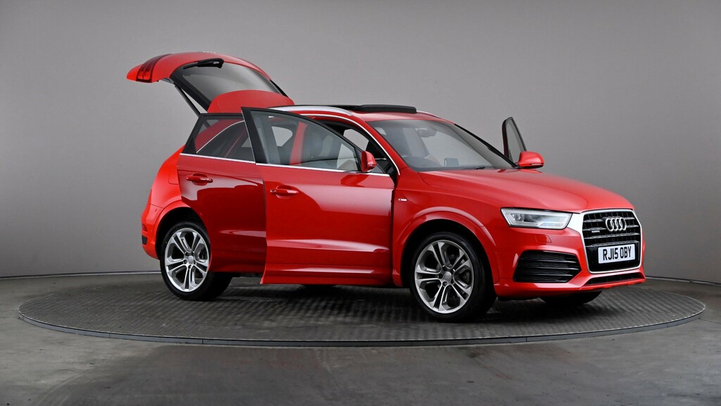 Audi Q3 2.0 Tdi Se Panroof Nav 35 Tax Ulez H Black #7