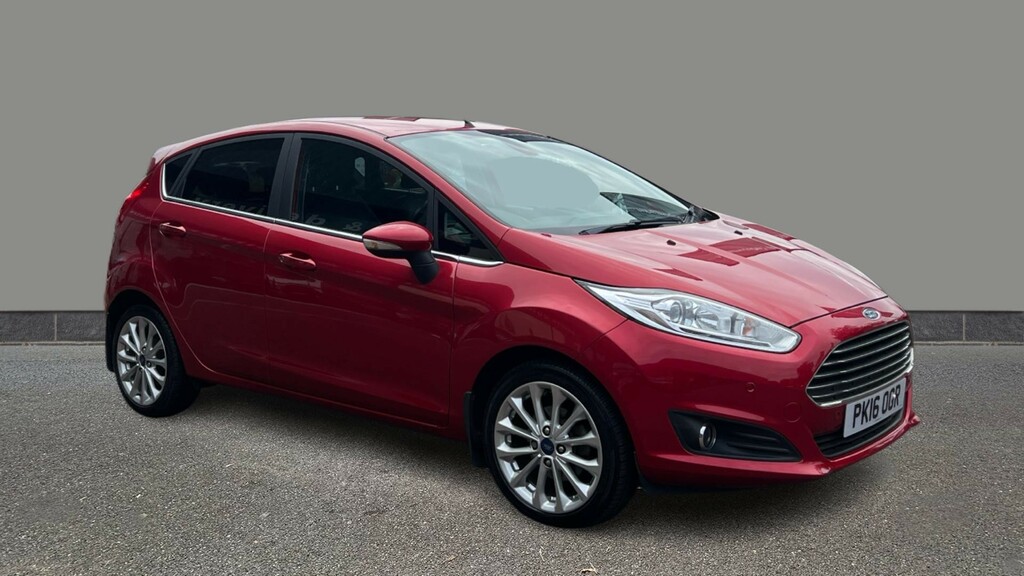 Ford Fiesta 1.0 Ecoboost Titanium X Powershift Red