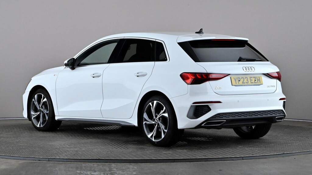 Audi A3 30 Tfsi S Line S Tronic YP23EZH White #4