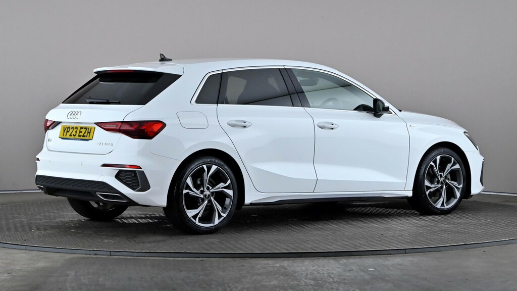 Audi A3 30 Tfsi S Line S Tronic YP23EZH White #6