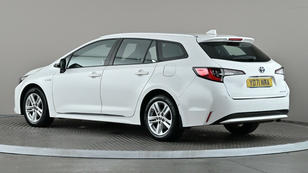 Toyota Corolla 1.8 Vvt-i Hybrid Icon Tech Cvt White #4
